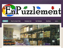 Tablet Screenshot of enpuzzlement.org