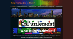 Desktop Screenshot of enpuzzlement.com